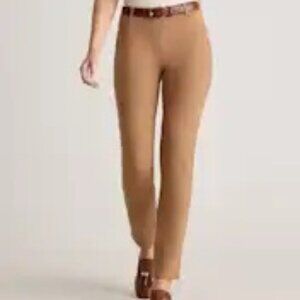 QUINCE Ultra-Stretch Ponte Straight Leg Medium